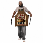 Anointed Attire Steak Your Life On Jesus Christian Apron