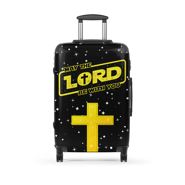 Anointed Attire May the Lord Be With You Hard-Shell Suitcase - Christian Luggage