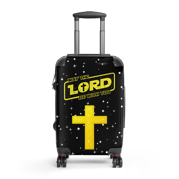 Anointed Attire May the Lord Be With You Hard-Shell Suitcase - Christian Luggage