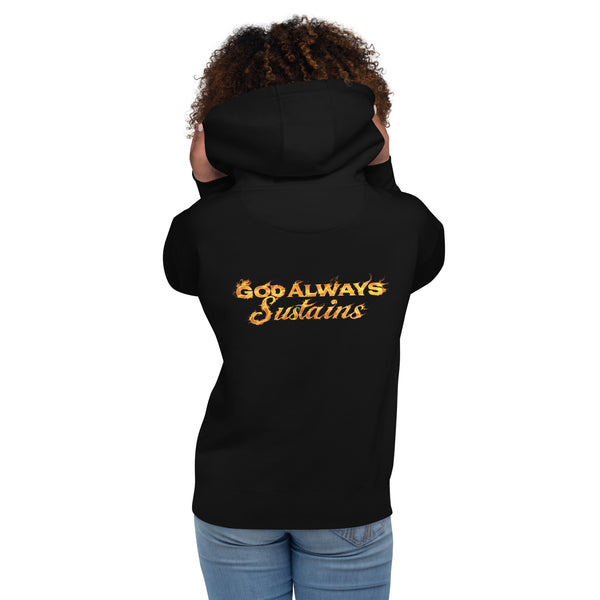 Anointed Attire GAS Christian Hoodie - God Always Sustains