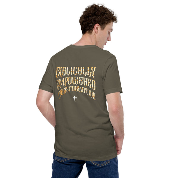 Anointed Attire BET Christian T-Shirt - Biblically Empowered Transformation