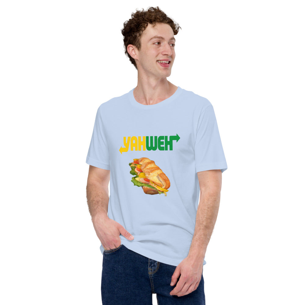 Anointed Attire Yahweh Sandwich Christian T-Shirt