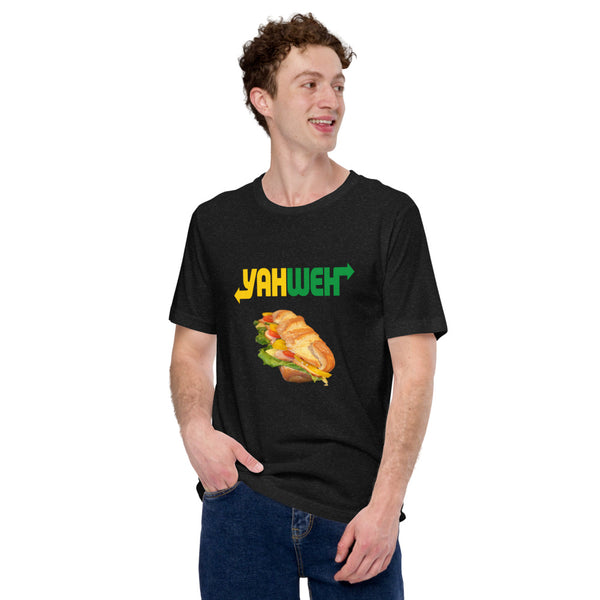 Anointed Attire Yahweh Sandwich Christian T-Shirt