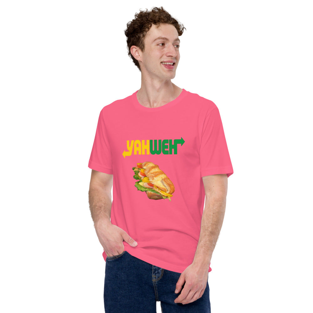 Anointed Attire Yahweh Sandwich Christian T-Shirt