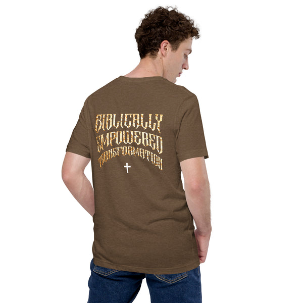 Anointed Attire BET Christian T-Shirt - Biblically Empowered Transformation