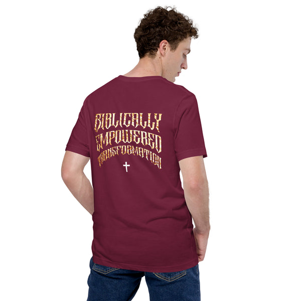 Anointed Attire BET Christian T-Shirt - Biblically Empowered Transformation