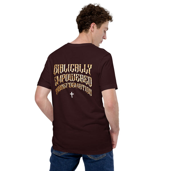 Anointed Attire BET Christian T-Shirt - Biblically Empowered Transformation