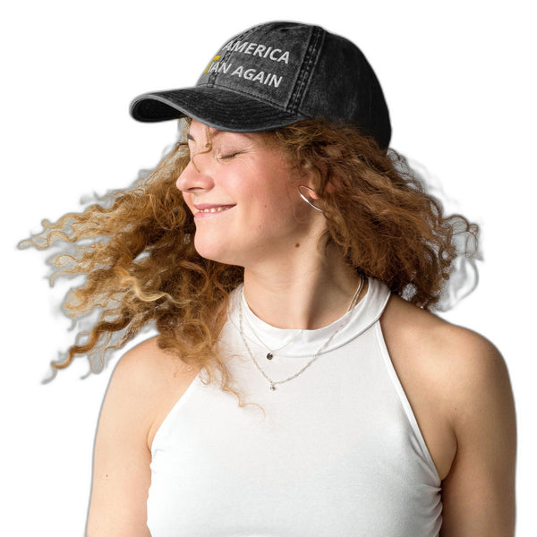 Anointed Attire MACA Vintage Christian Hat - Make America Christian Again Distressed Cap
